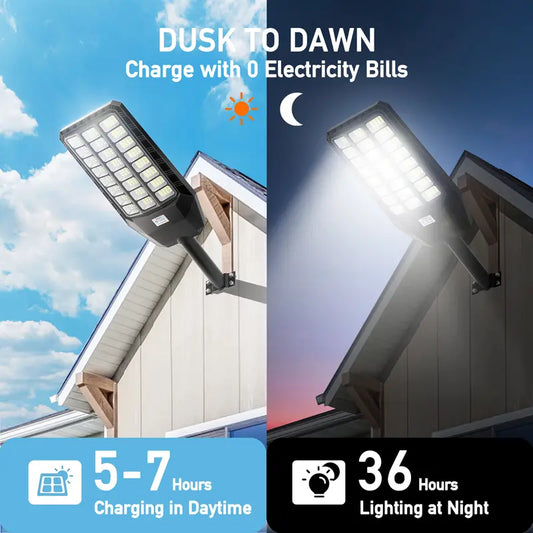 TW Matrix Series Solar Street Lights — IP66 Waterproof