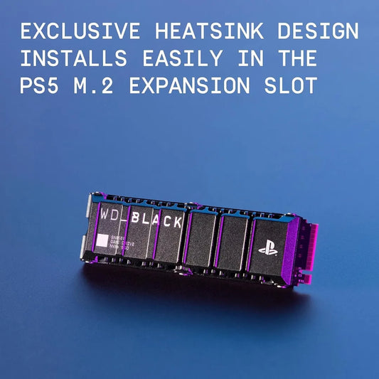 🏆Flash Sale⚡🎮WD_BLACK 2TB SN850P NVMe M.2 SSD Officially Licensed Storage Expansion for PS5 Consoles